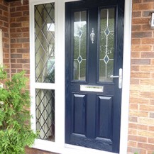 Blue Victorian Composite Door