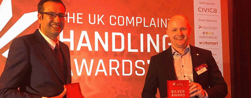 Double Winners at the UK Complaint Handling Awards 2020